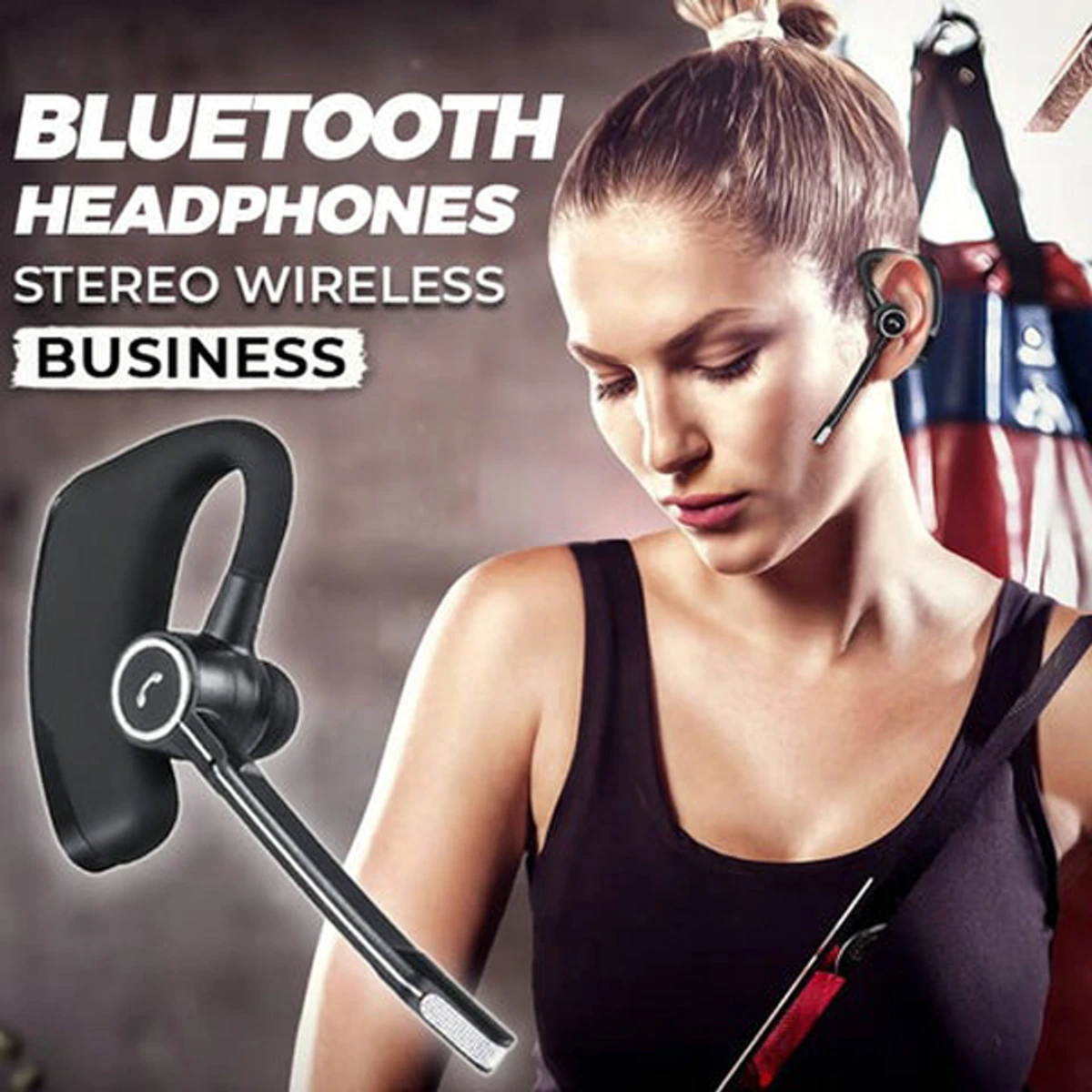 STEREO WIRELESS BLUETOOTH HEADPHONES