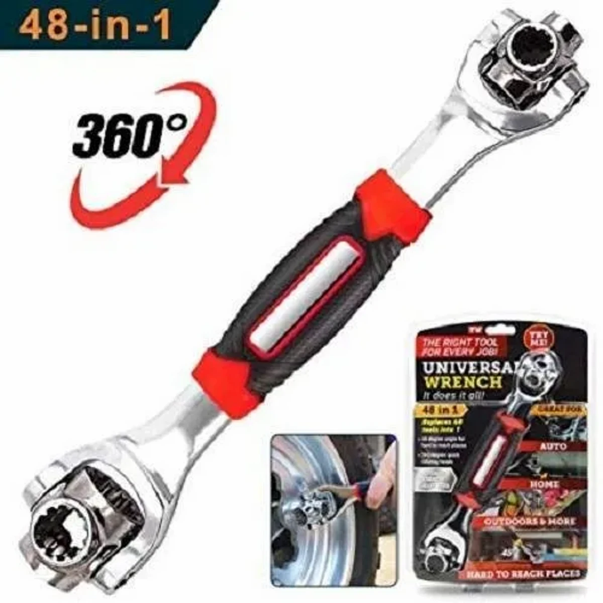 অত্যাধুনিক স্মার্ট রেঞ্জ ৩৬০ ডিগ্রি (Tool Socket Smart Wrench )