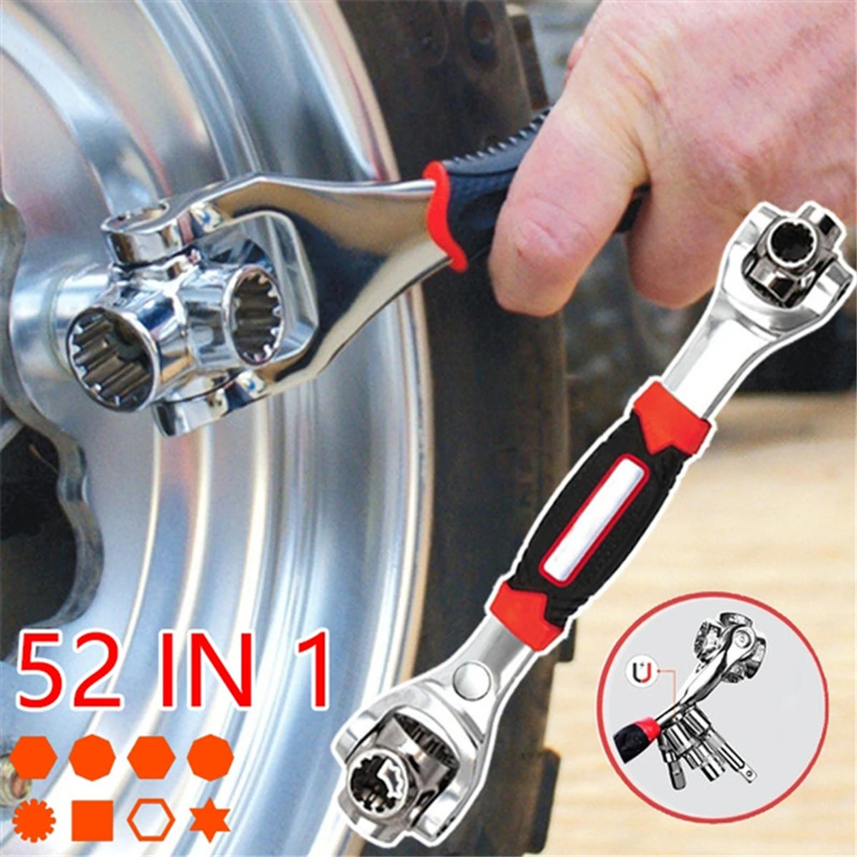 অত্যাধুনিক স্মার্ট রেঞ্জ ৩৬০ ডিগ্রি (Tool Socket Smart Wrench )