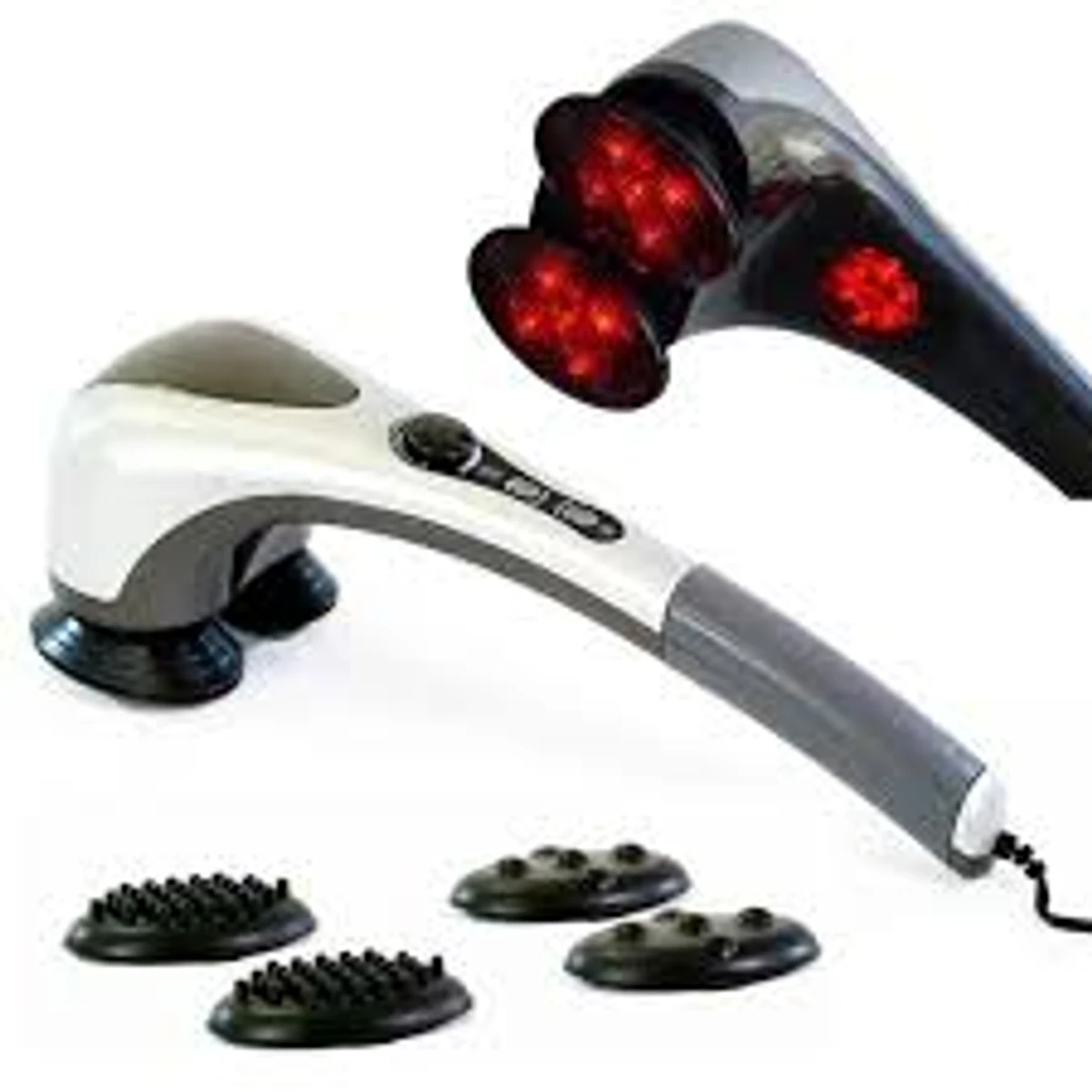 Double Heads Heating Full Body Massager