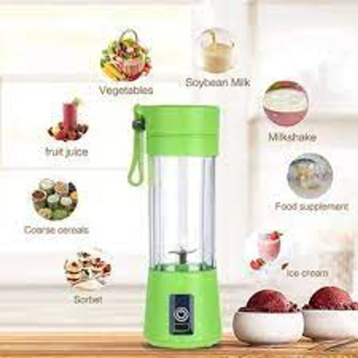 Rechargeable Portable Juice Blender Machine