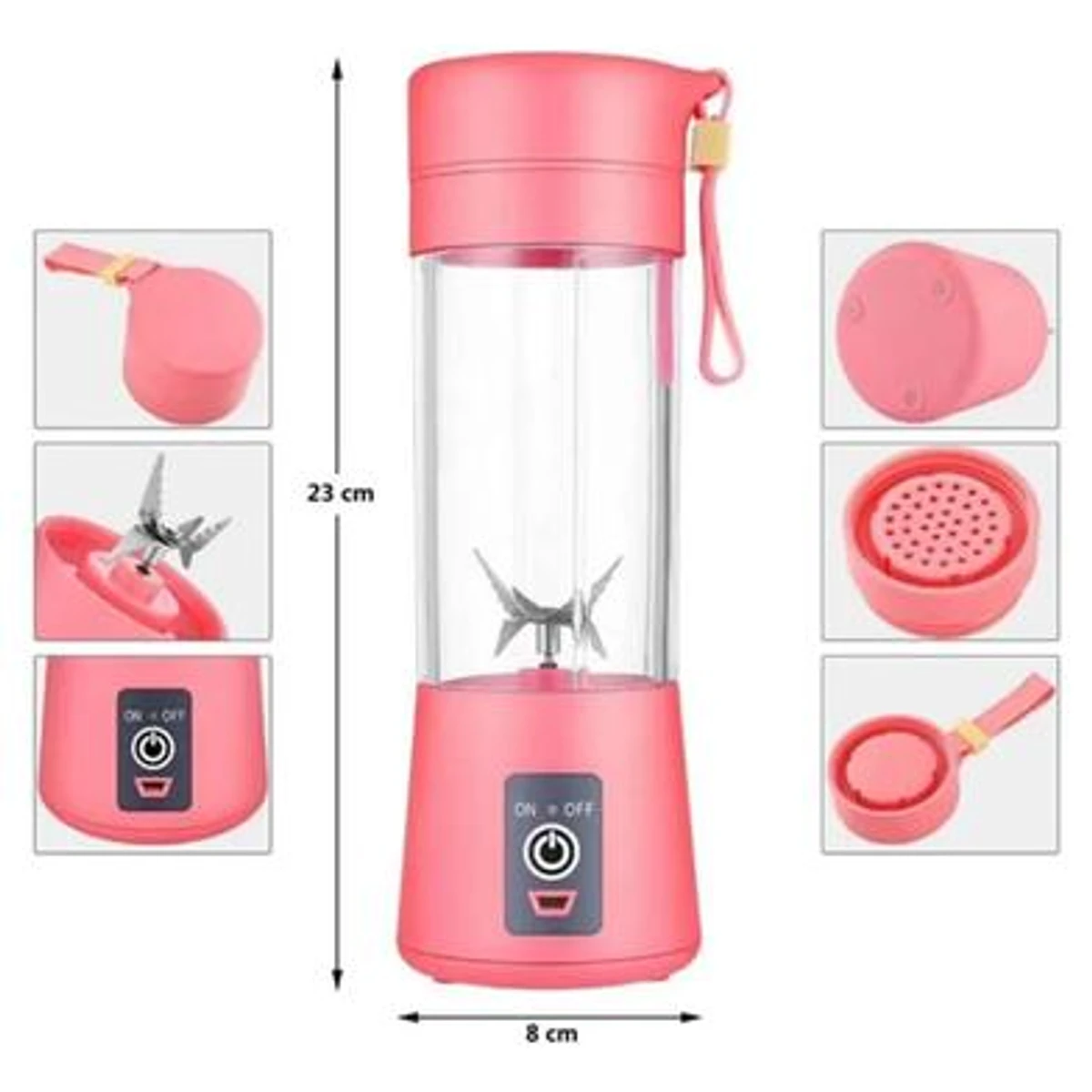 Rechargeable Portable Juice Blender Machine