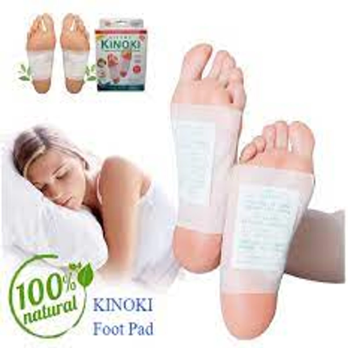 Original kinoki detox foot pad 4 Packet(40 pcs )